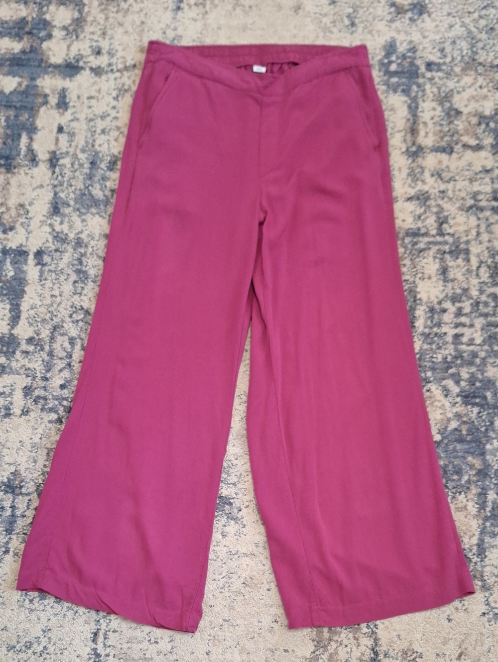 Old Navy Women's Fuchsia Elastic Waist Pants Size Large